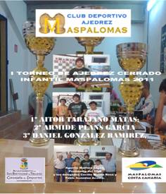 I Torneo Cerrado Infantil de ajedrez Maspalomas 2011